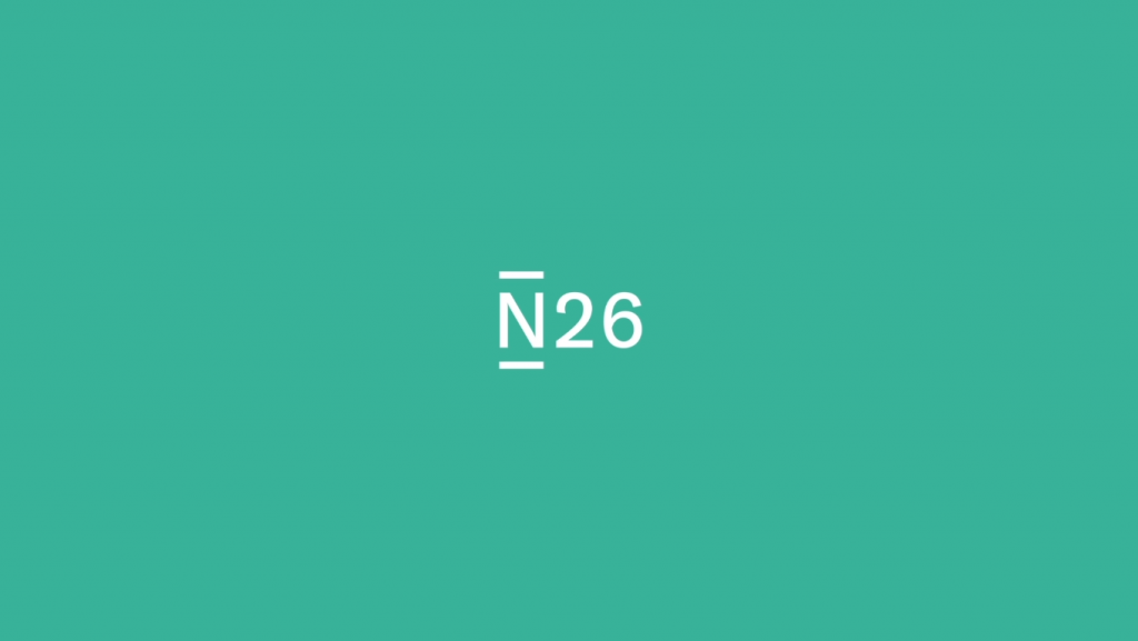 Logo N26 fundo verde