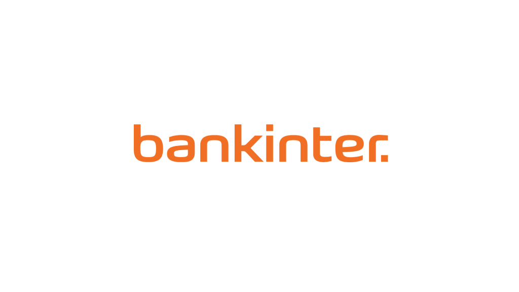 Bankinter logotipo fundo branco