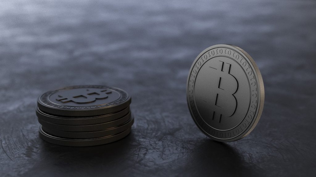 Bitcoins, uma criptomoeda disponível na corretora Crypto.com