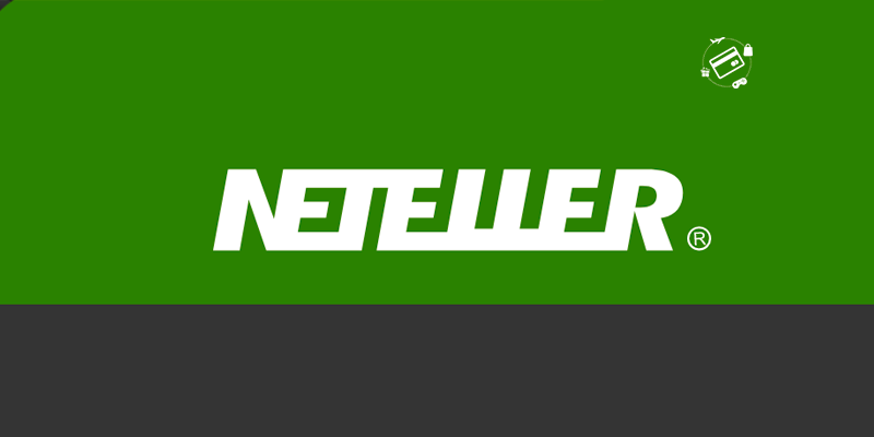 Logotipo Neteller fundo verde e preto