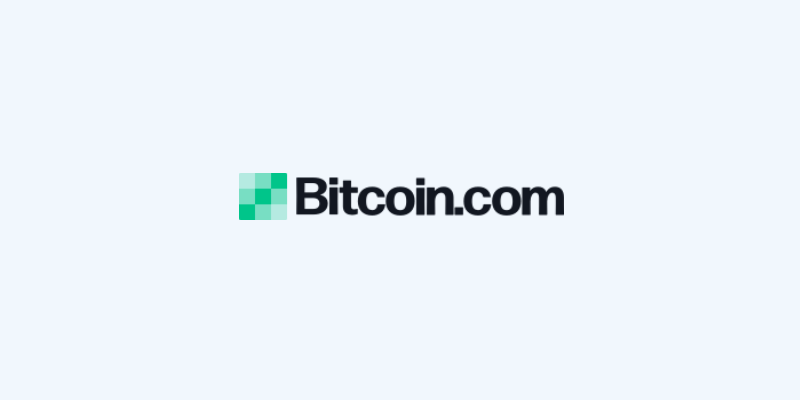 Logotipo corretora Bitcoin.com