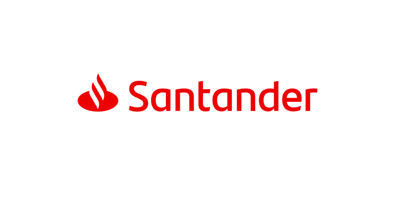 Logotipo Santander, instituição financeira responsável pelo crédito pessoal Santander Totta