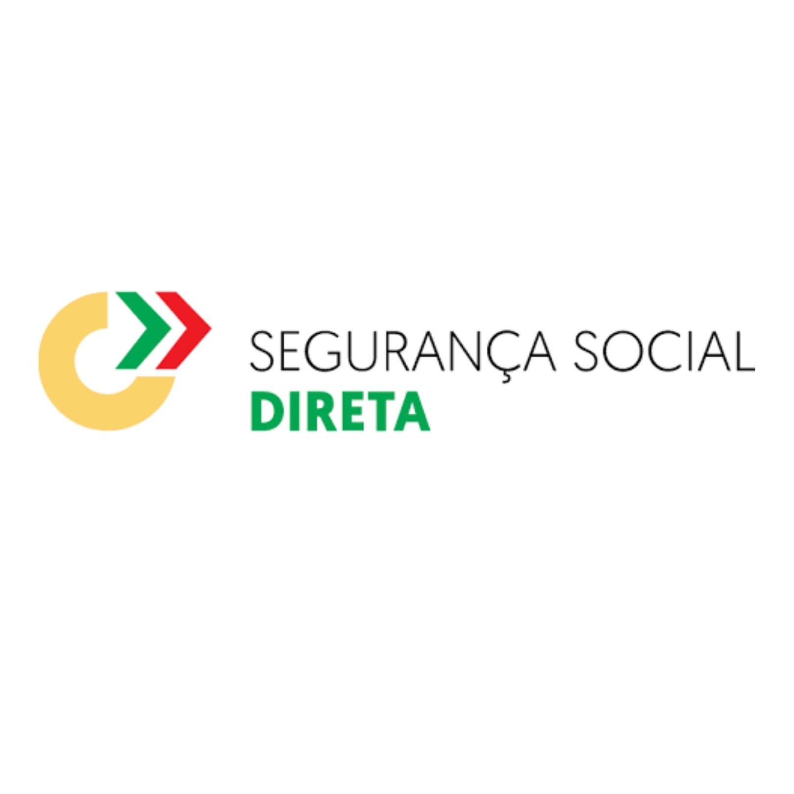 Imagem com o logo da Segurança Social Direta