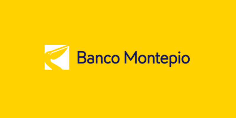 Logotipo Banco Montepio, que é o banco responsável pelo Crédito pessoal Montepio