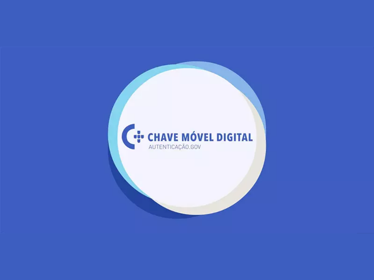 Logotipo Chave Móvel Digital e escrito Autenticaçao.gov