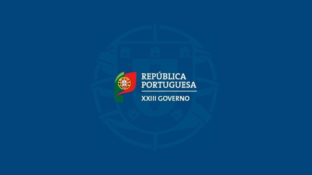 República Portuguesa XXIII Governo fundo azul