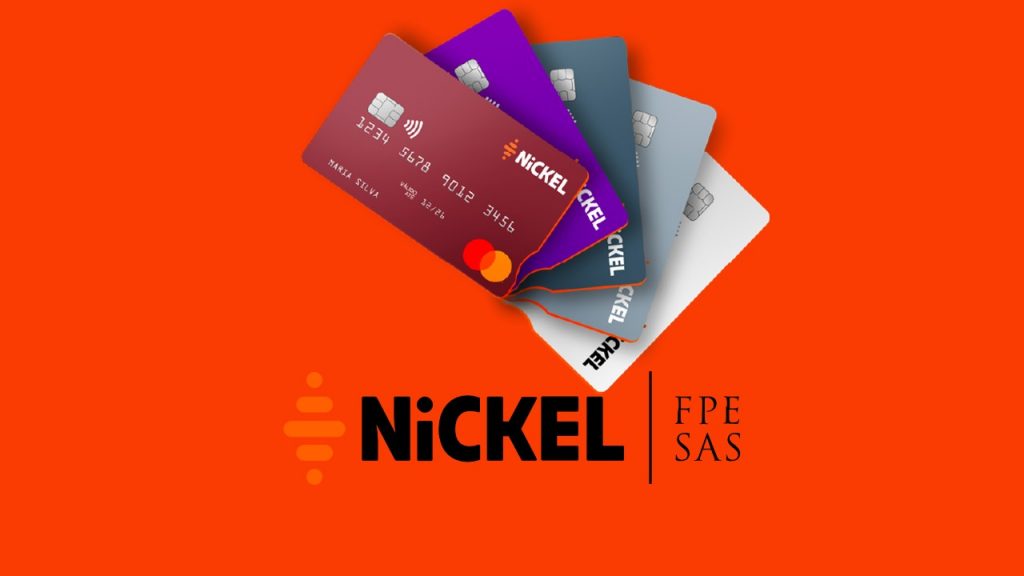 Cartões My Nickel com logo do banco