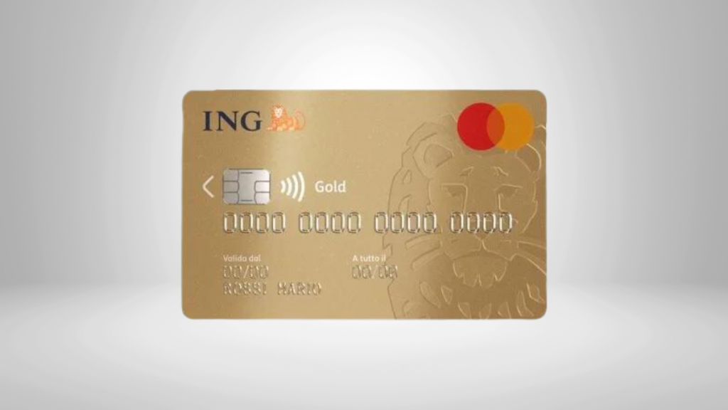 Carta de Credito ING mastercard gold