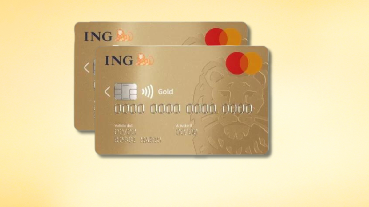 Carta de Credito ING mastercard gold