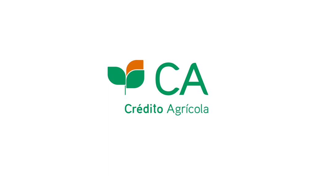 Logotipo Crédito Agrícola fundo branco